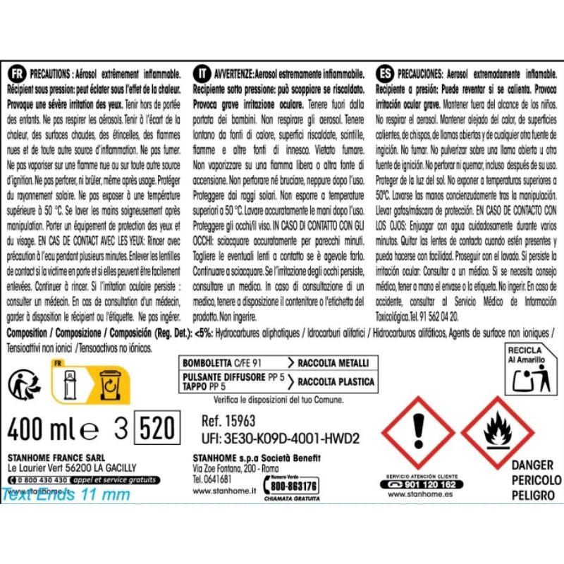 WINDOW SPRAY 400 ML
