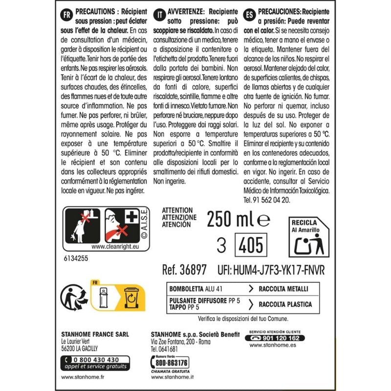 Spray ambiental de limón-verbena