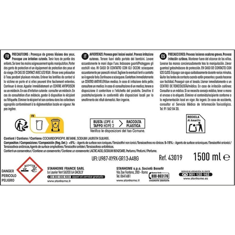 DEGREASER REFILL 1500 ML