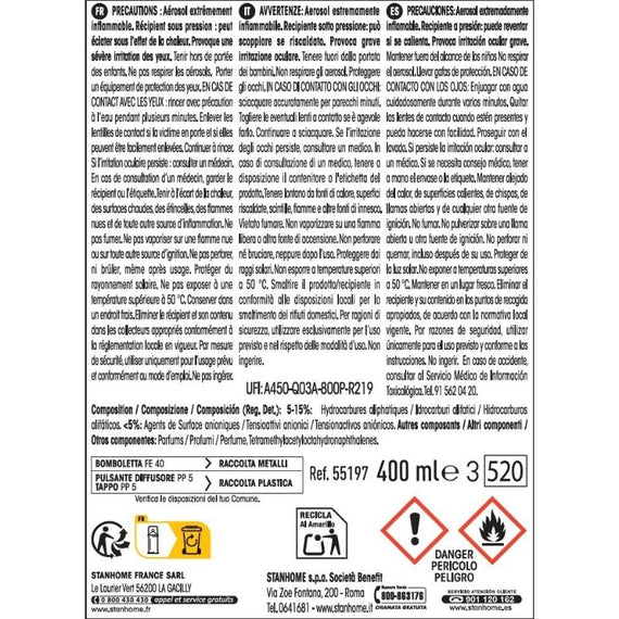 DUST CLEANER 4 EN 1  400ML - Stanhome - 3