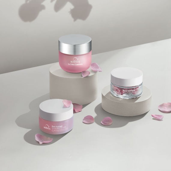 Mascarilla hidratante de pétalos de rosa - Kiotis - 3