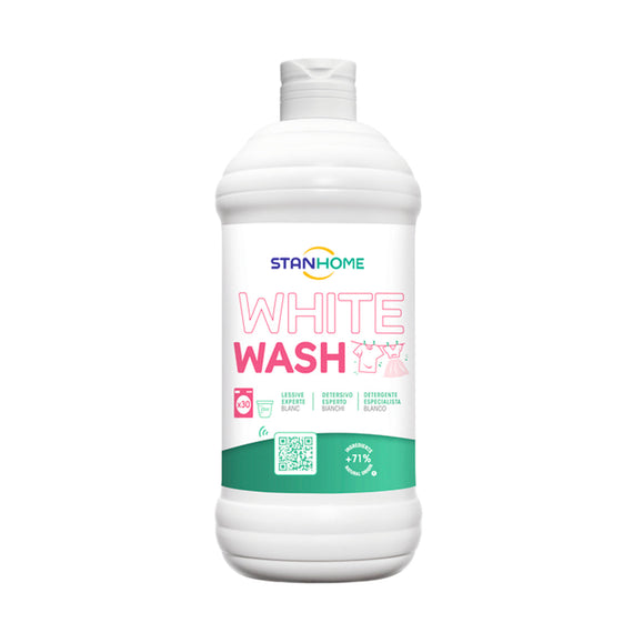 Visual del producto Detergente blanco concentrado para ropa