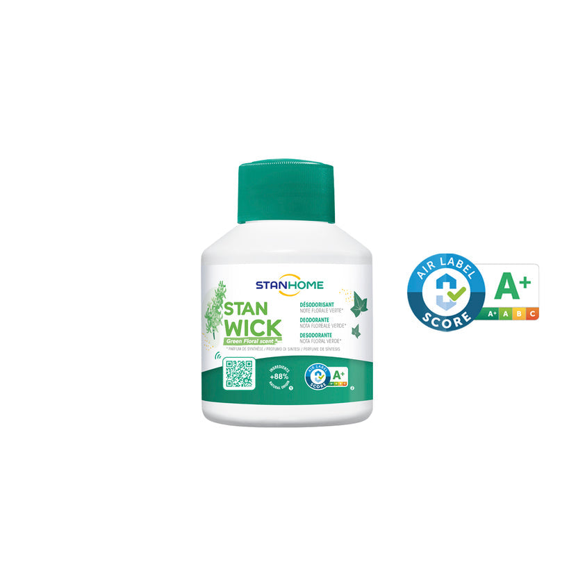 Visual del producto Ambientador casero mecha notas florales verdes