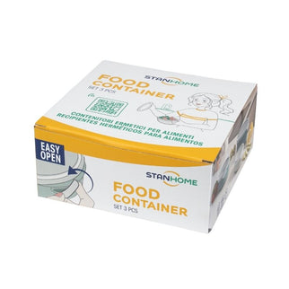 FOOD CONTAINER 3 UNIDADES - Stanhome - 1