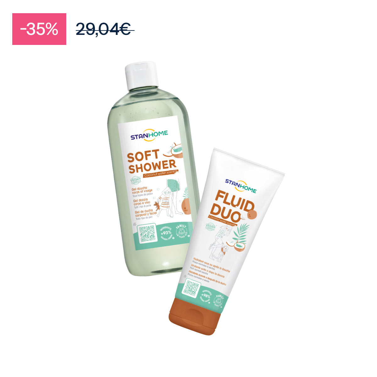 P83 C10 FLUID DUO + SOFT SHOWER COCO