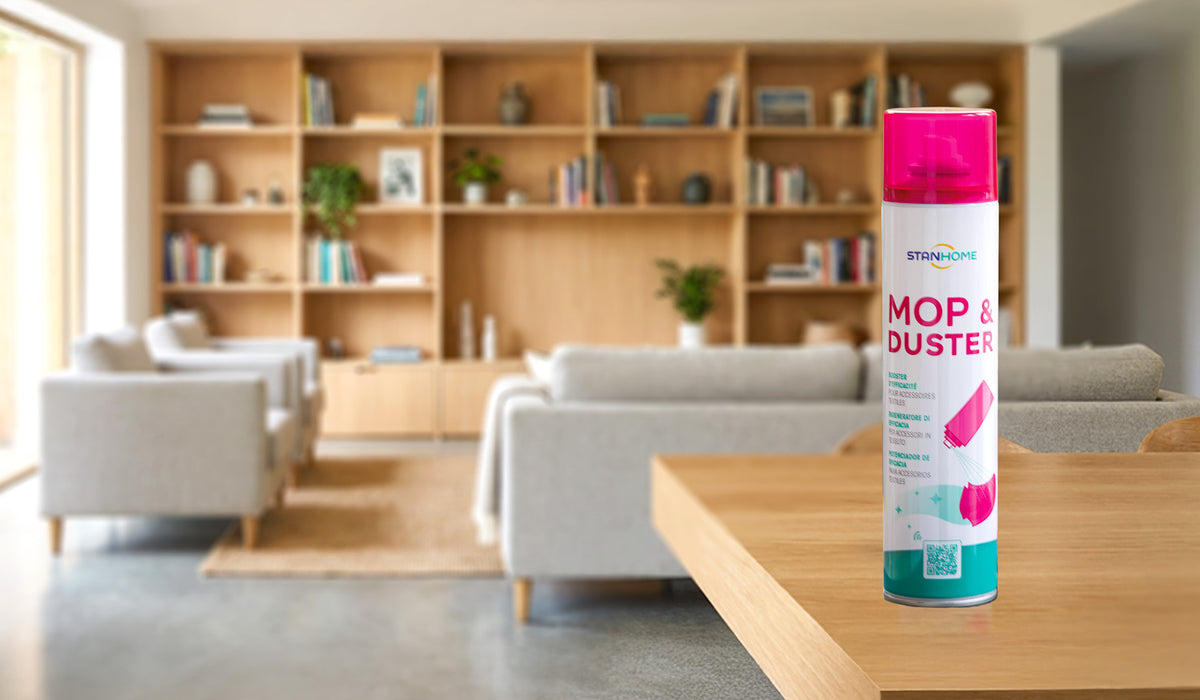 <p><strong>Mop & Duster evita la acumulación diaria de polvo</strong></p>