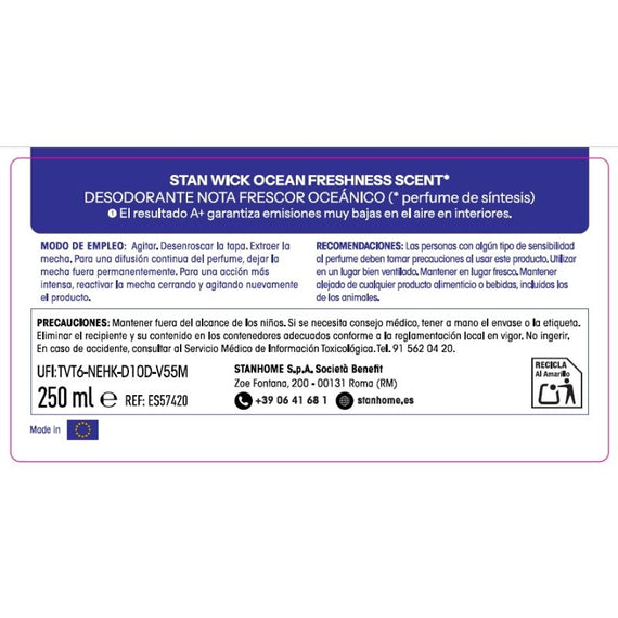 STAN-WICK Frescura de Océano 250 ml - Stanhome - 3