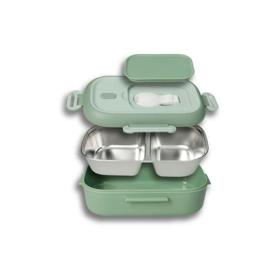 Lunch box con doble compartimento 2 en 1 - Stanhome - 2