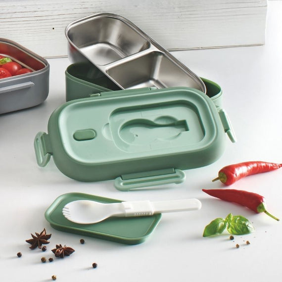 Lunch box con doble compartimento 2 en 1 - Stanhome - 3