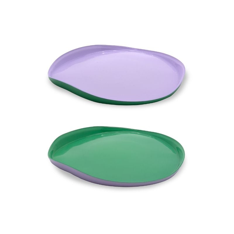 Set de 2 platitos WD